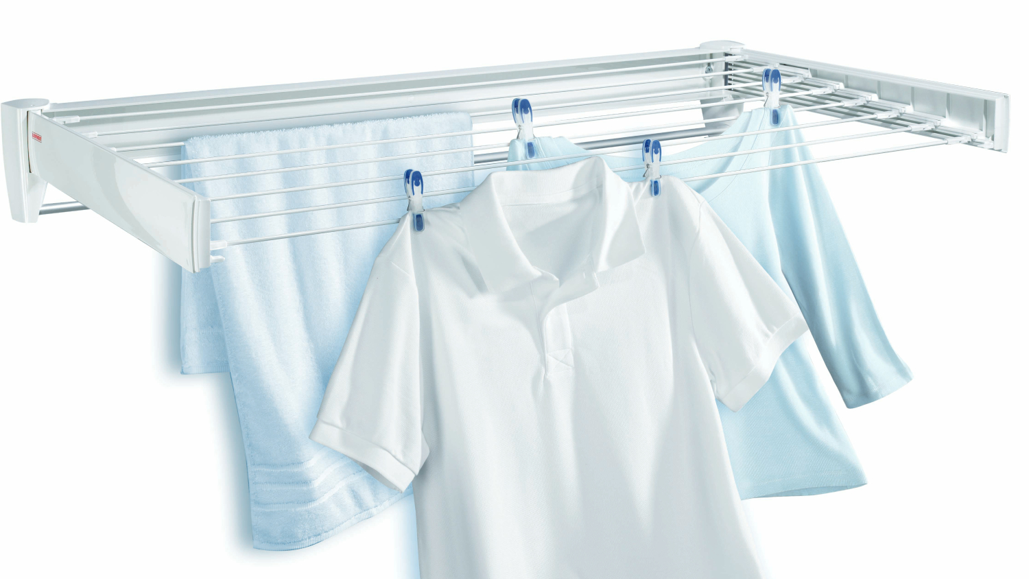 Leifheit Telegant 81 Protect Plus Wall-Mounted Clothes and Towel Line