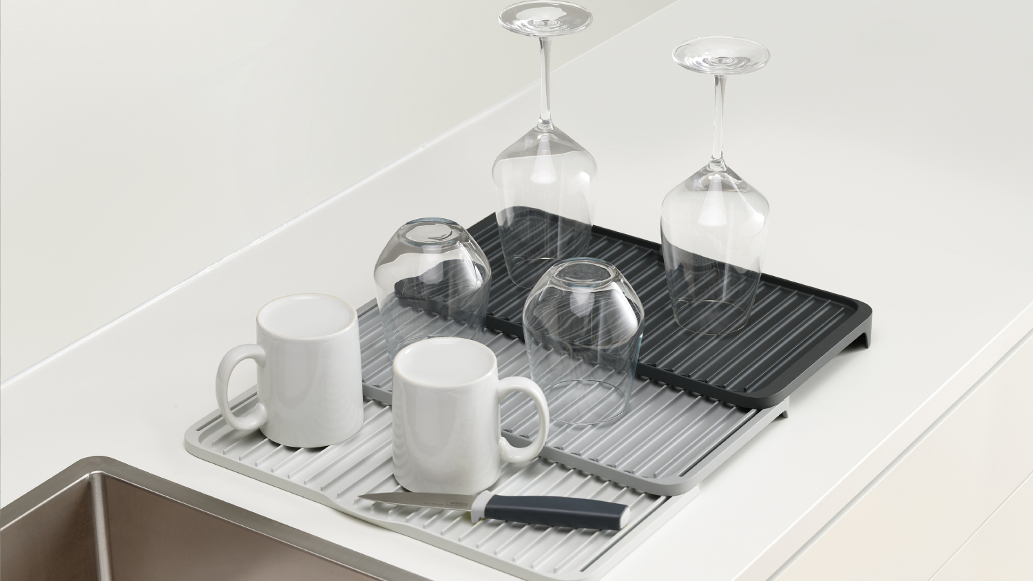 Joseph Joseph Viva Tiered Benchtop Drainage Flume Mat