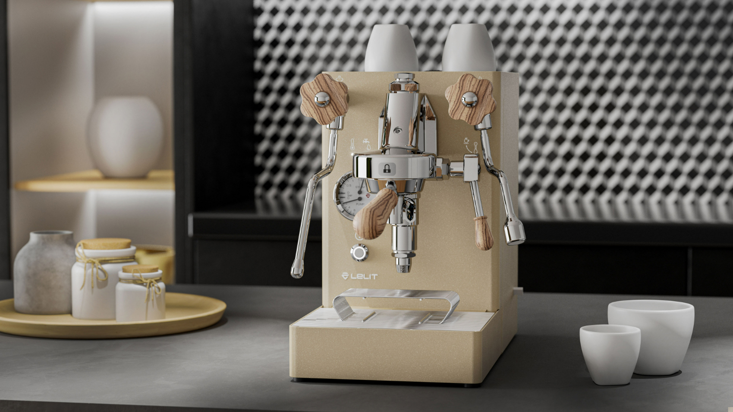 Lelit MaraX PL62X Manual Espresso Machine - Gold Limited Edition (PESMX02GLD)