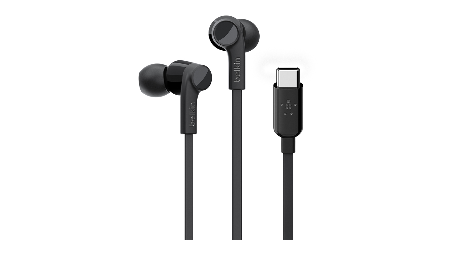 Belkin SoundForm Wired In-Ear Headphones - Black