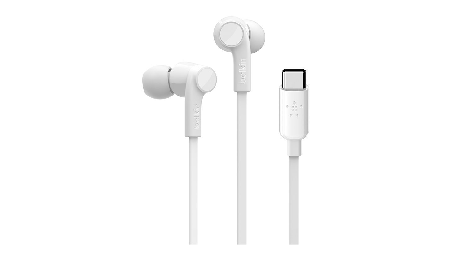 Belkin SoundForm Wired In-Ear Headphones - White