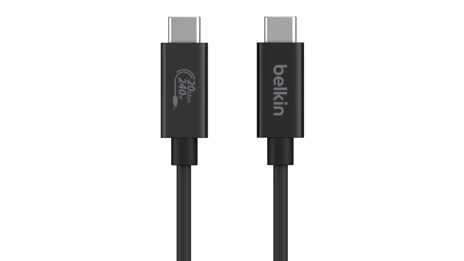Belkin Connect USB-C to USB-C 240W Cable 1.2m - Black (INZ004tt1.2MBK)