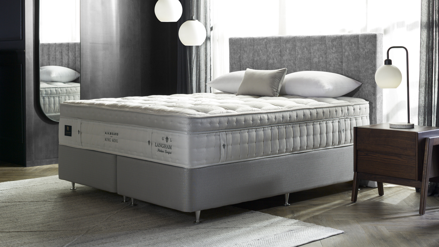 Grand Luxury Langham Medium Californian King Mattress by King Koil