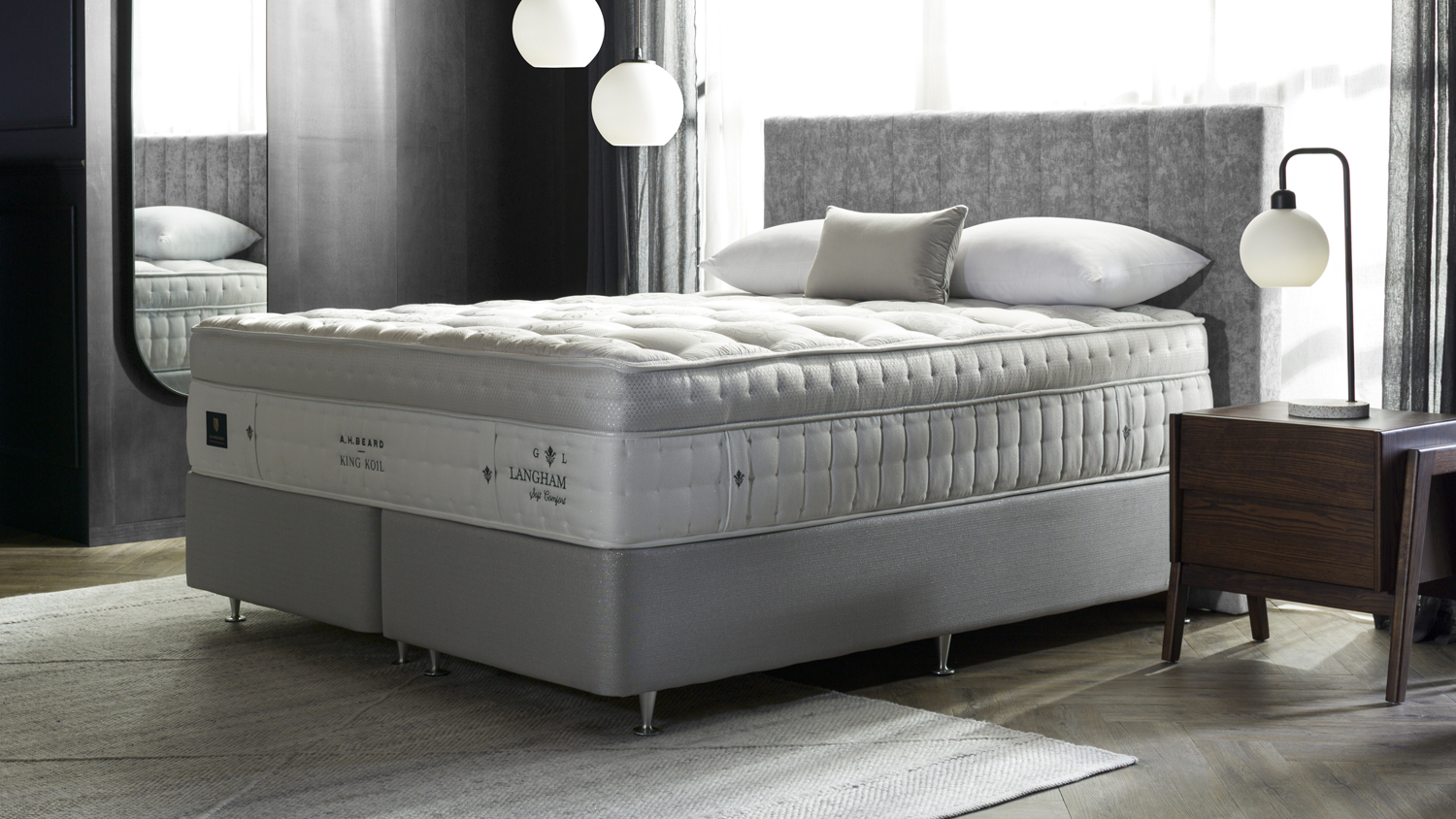 Grand Luxury Langham Soft Super King Mattress by King Koil