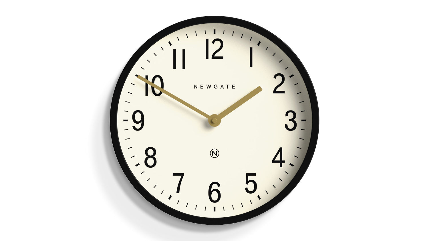 Newgate "Master Edwards" Wall Clock - Radial Black