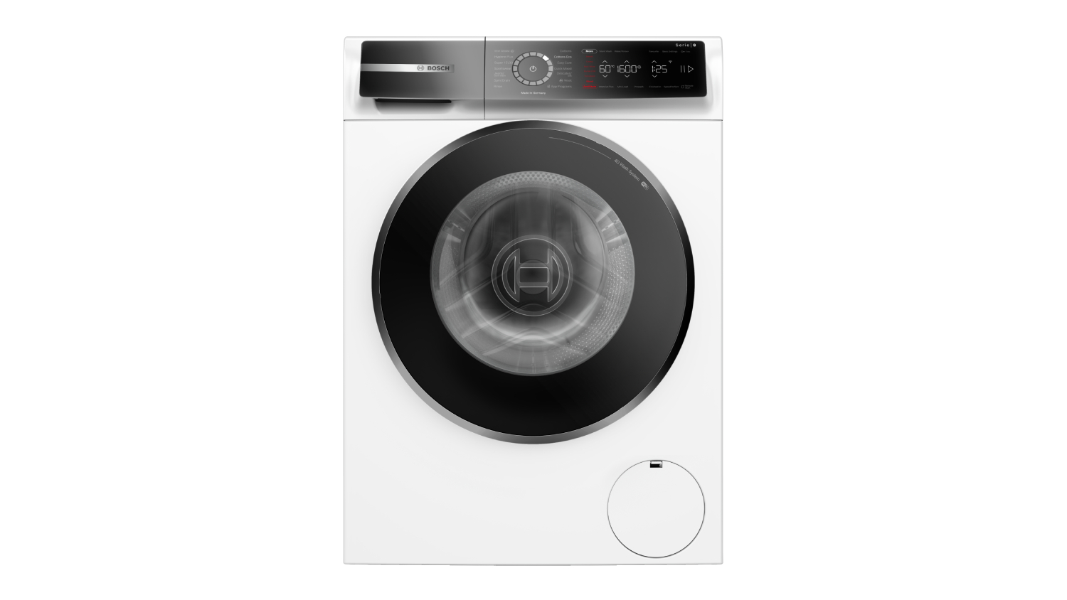 Bosch 10kg Front Loading Washing Machine - 14 Program - White (Series 8/WGB25600AU)