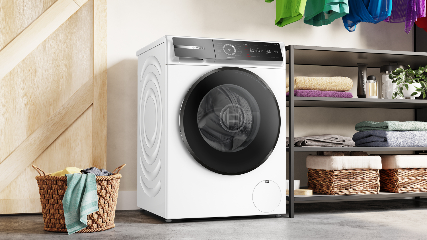 Bosch 10kg Front Loading Washing Machine - 14 Program - White (Series 8/WGB25600AU)