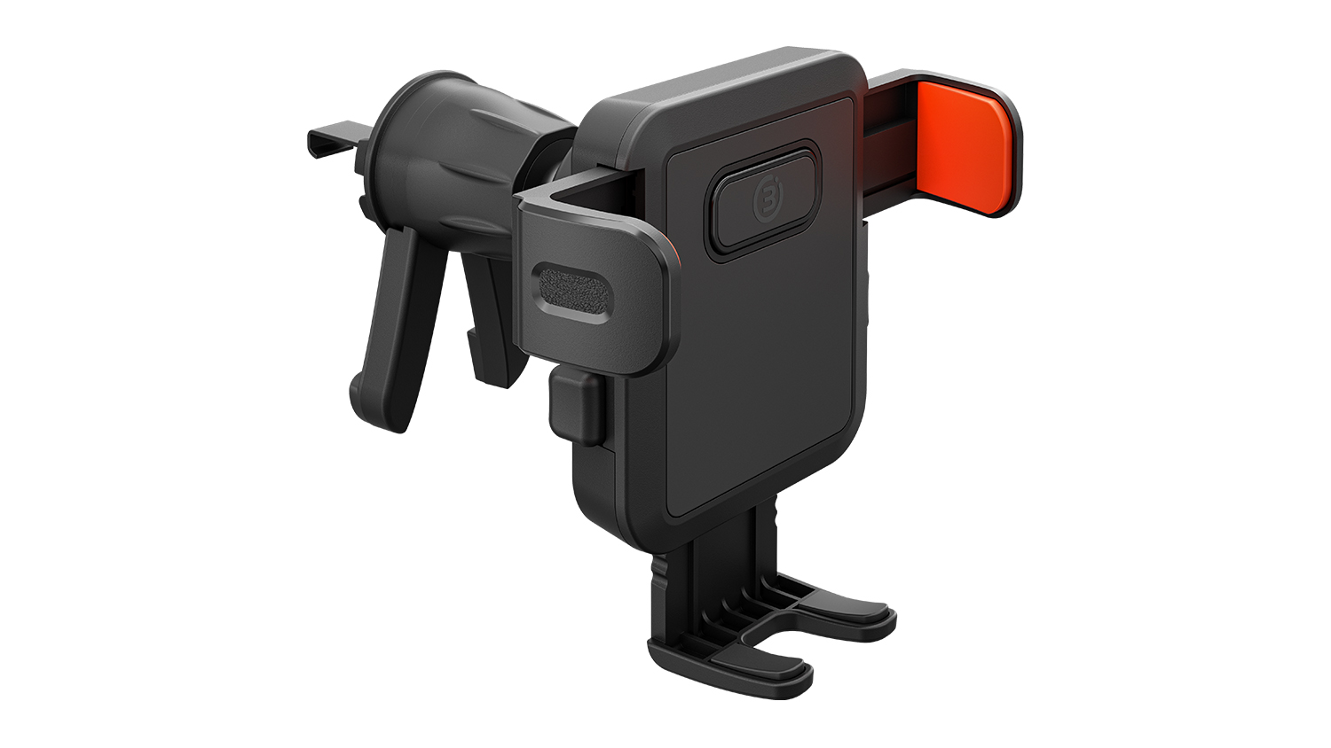 3sixT Quick Release Car Vent Mount for 4 - 7" Smartphones - Black (3S-2756)