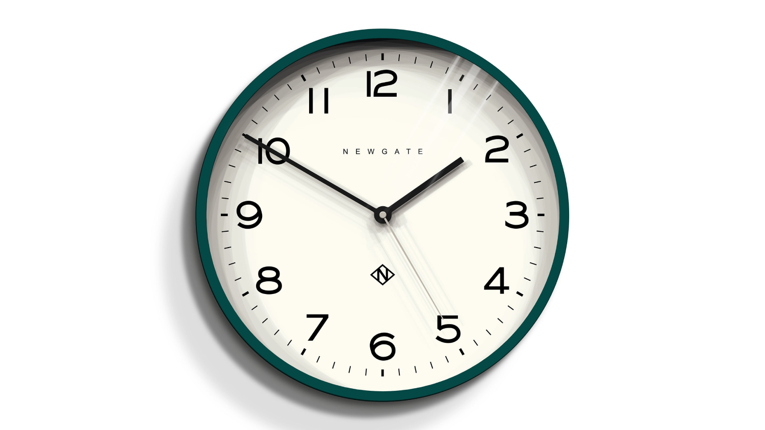 Newgate "Number Three Echo" Wall Clock - Eden Green
