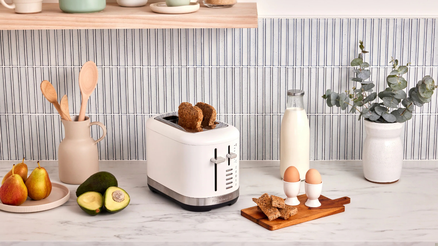 KitchenAid 2 Slice Toaster - Porcelain (5KMT2109APL)