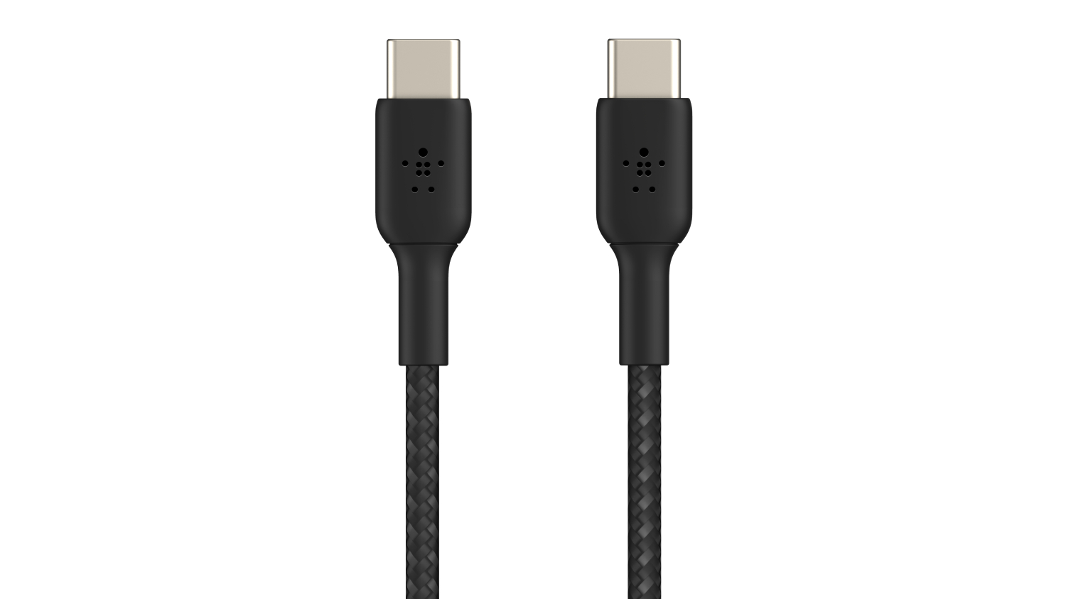 Belkin BoostCharge USB-C to USB-C 60W Braided Cable 15cm - Black (CAB004bt0MBK)