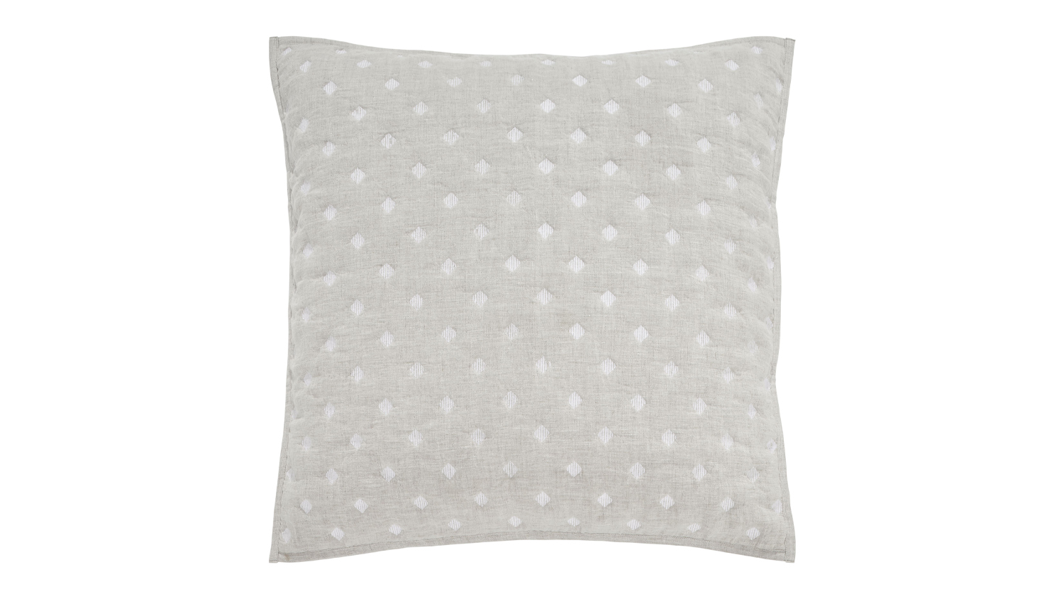 Clevedon Natural European Pillowcase by L'Avenue