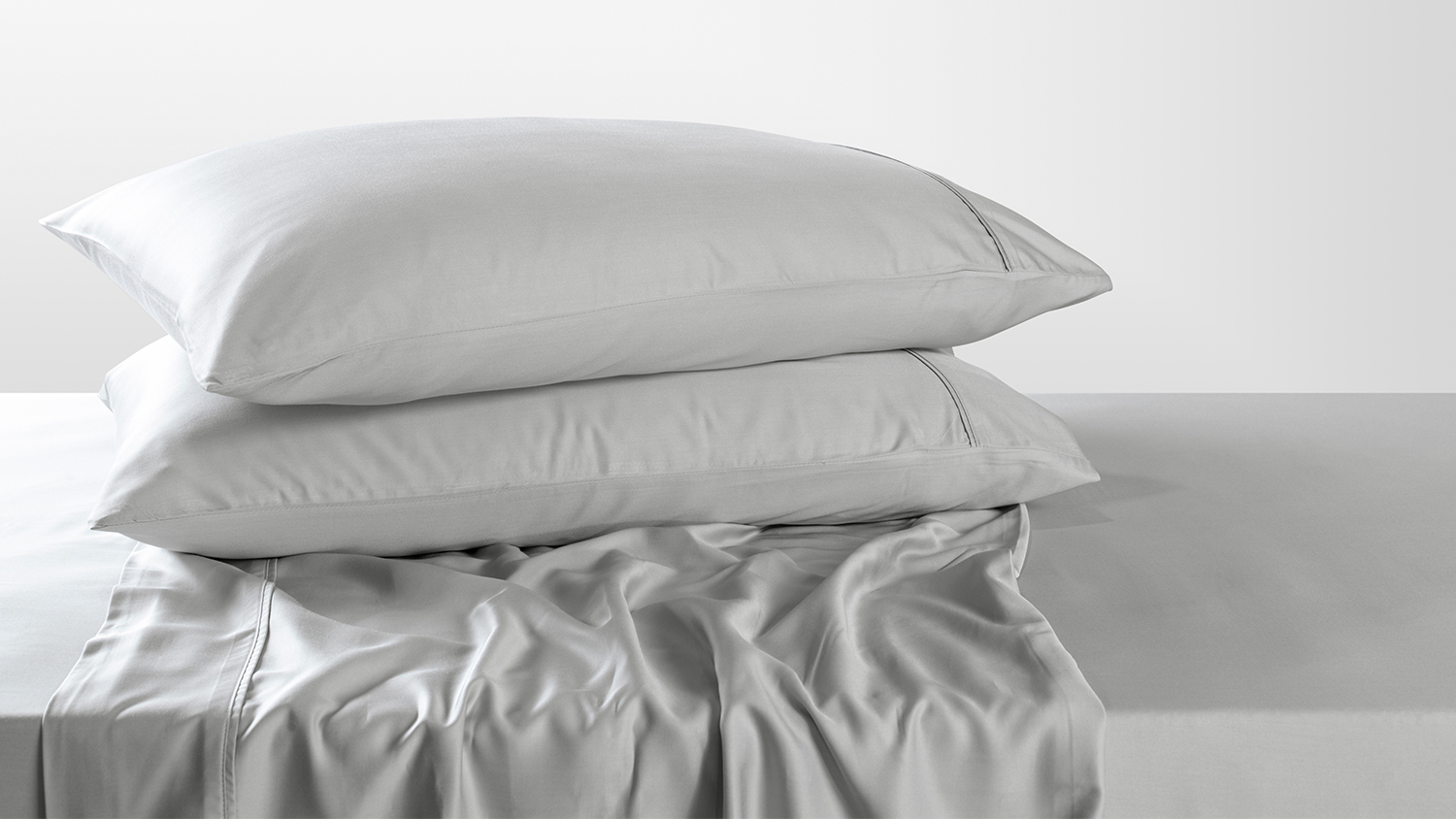 400TC Bamboo Cotton Silver Sheet Set by L'Avenue