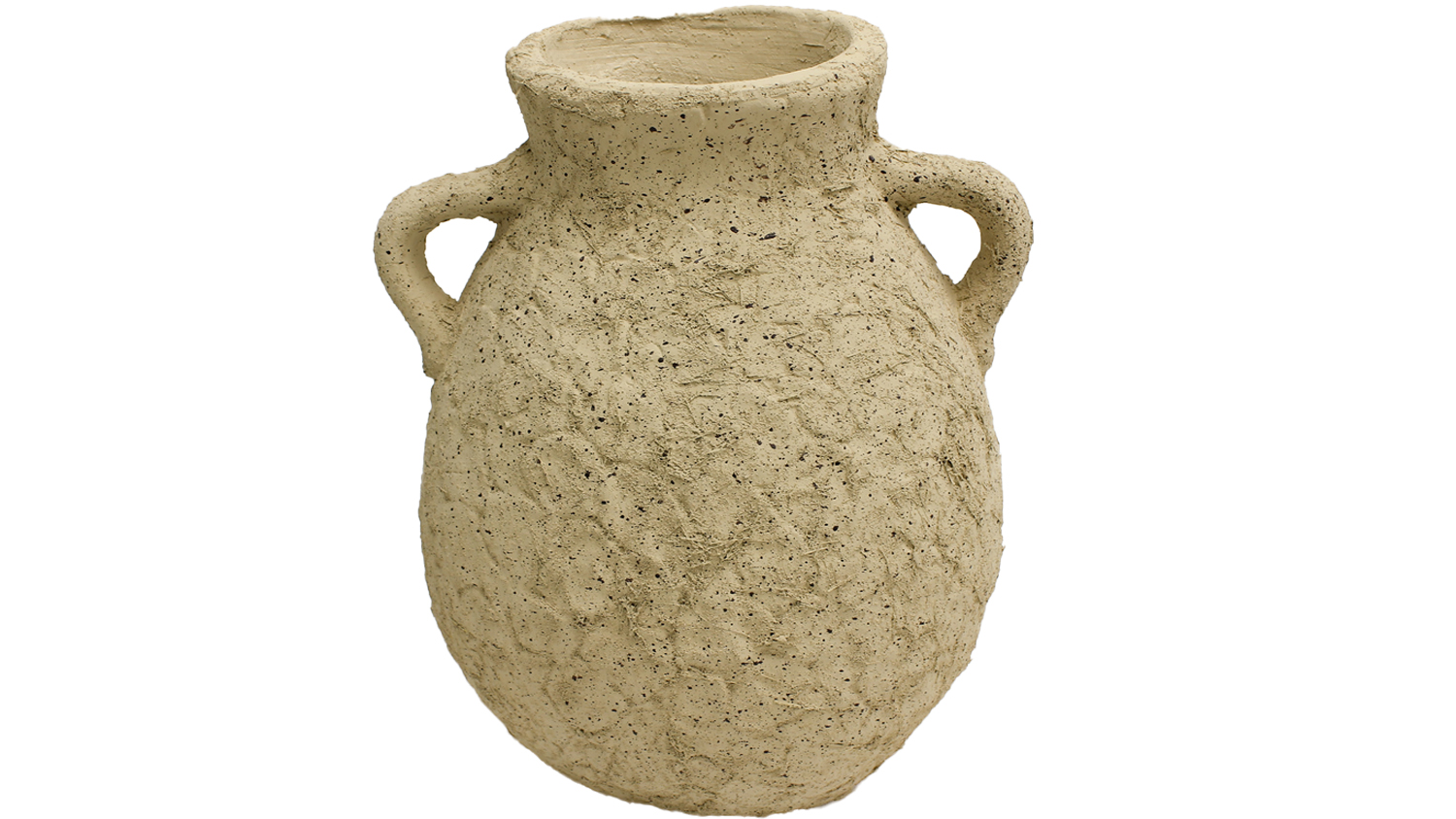 Vienna Beige Terracotta Vase - 29.5cm