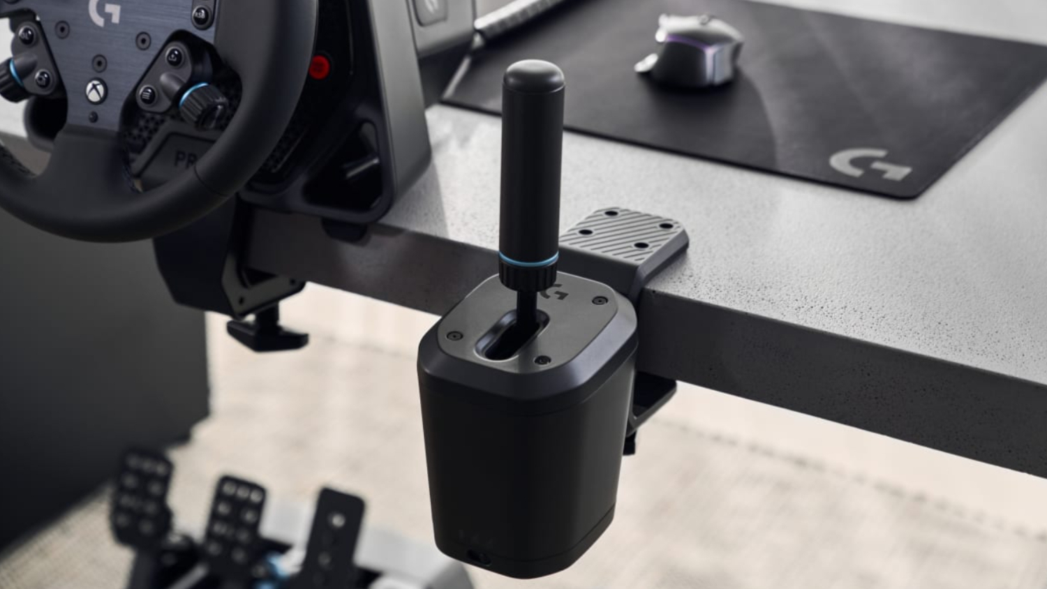 Logitech G RS Shifter & Handbrake for PS4/PS5 and Xbox - Black (941-000242)