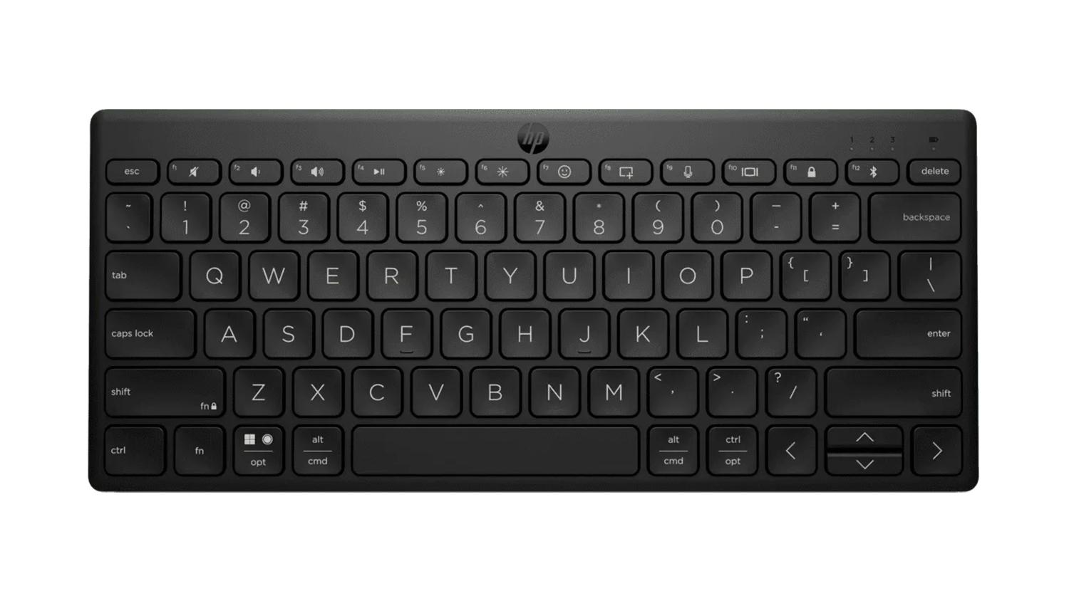 HP 350 Compact Wireless Keyboard for Multi-Devices - Black (692S8AA)