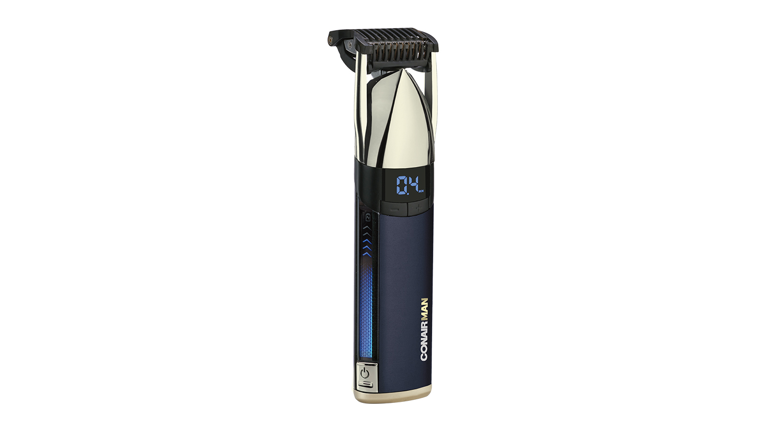 ConairMan The Pro Metal Series Cordless Beard & Stubble Trimmer - Blue (CM996A)