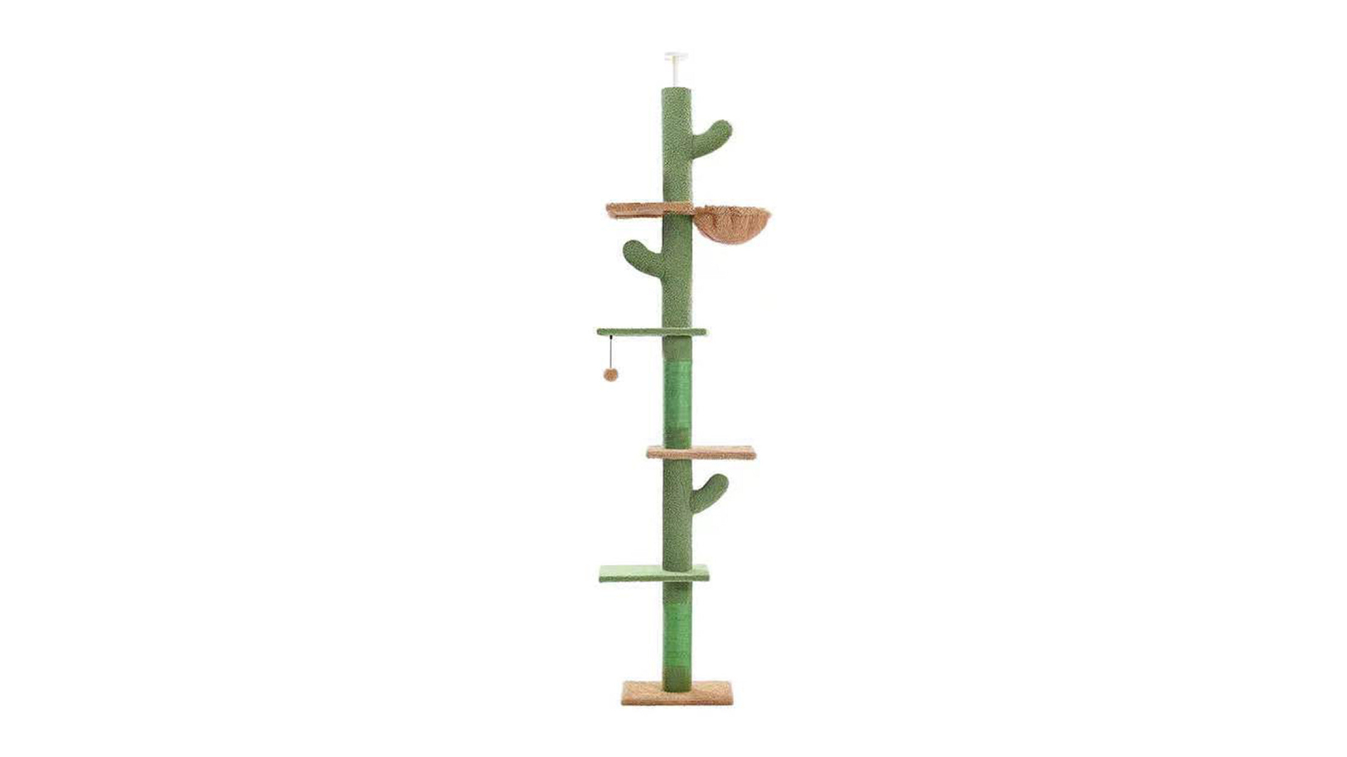 TSB Living Themed Vertical Cat Tree 2.65m - Saguaro Cactus