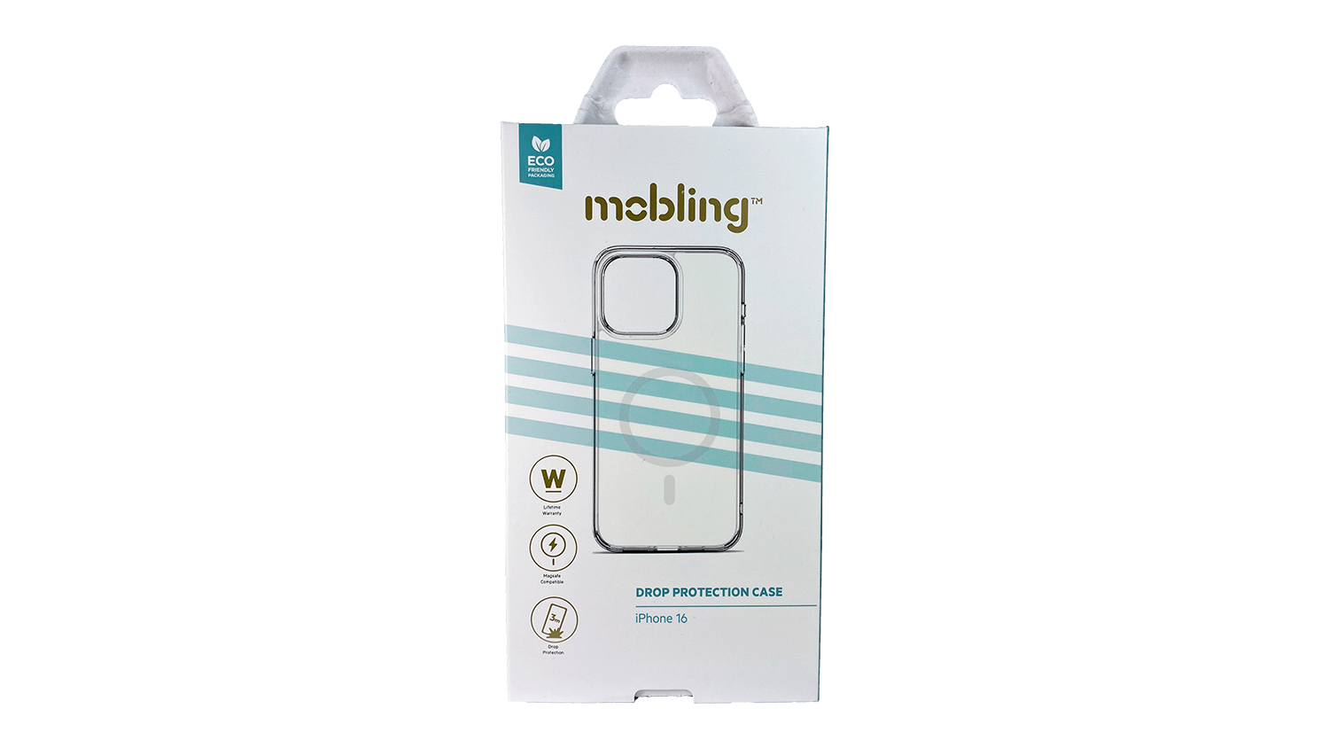 Mobling Military Case for iPhone 16 - Clear