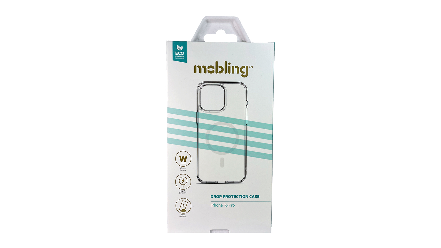 Mobling Military Case for iPhone 16 Pro - Clear
