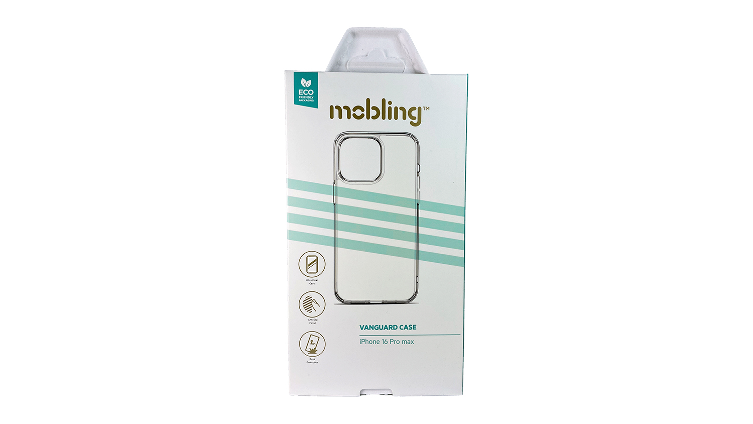 Mobling Vanguard Case for iPhone 16 Pro - Clear