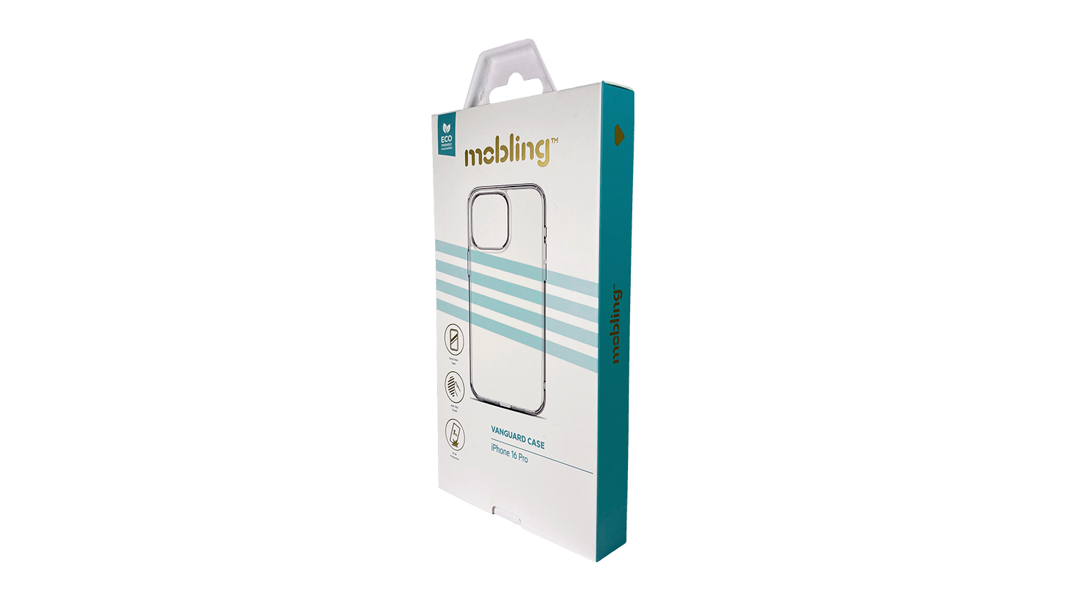Mobling Vanguard Case for iPhone 16 Pro - Clear
