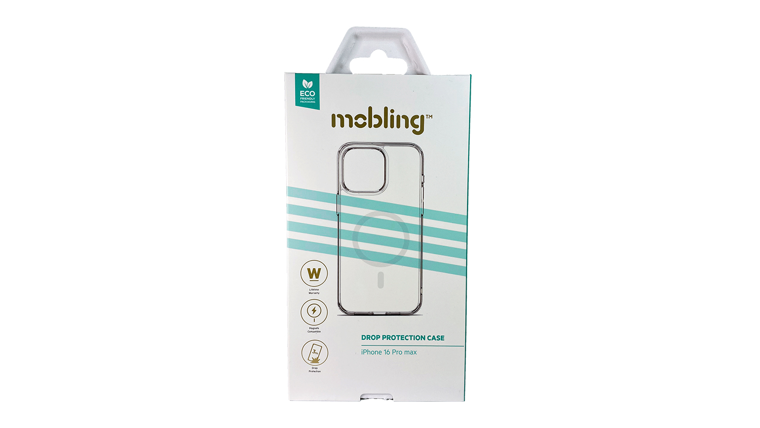 Mobling Military Case for iPhone 16 Pro Max - Clear