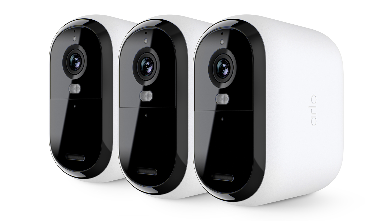 Arlo Essential XL (2nd Gen) 2K Indoor/Outdoor Wire-Free Security Camera - 3 Pack