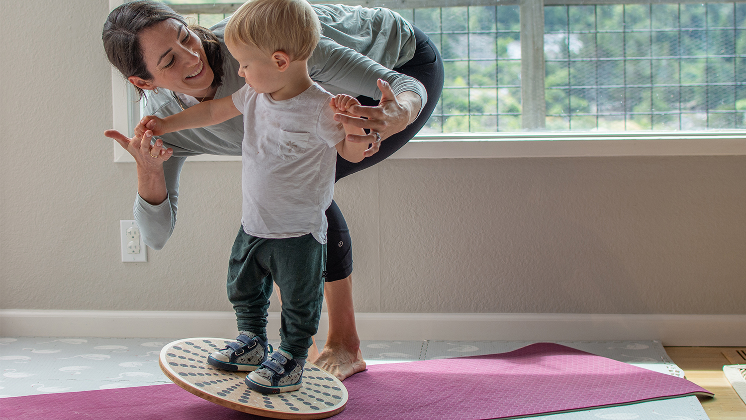 Kinderfeets Bamboo Balance Disk