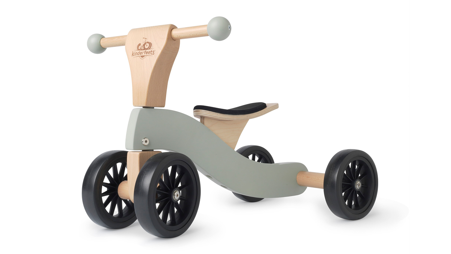 Kinderfeets Tiny Glider Assisted Ride-On Walker - Sage