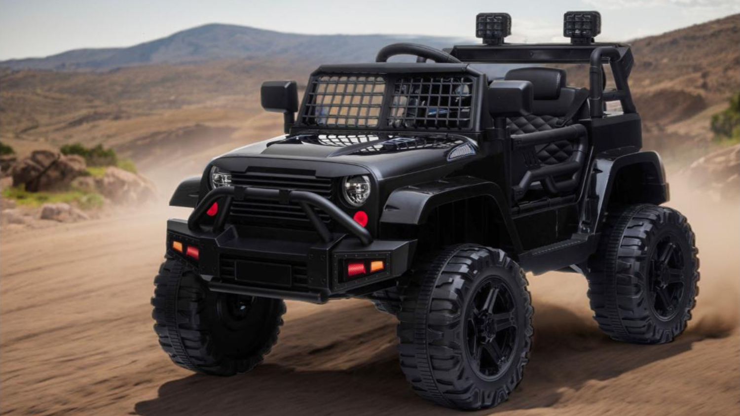 TSB Living Ride On Car - Rugged 4WD Inspired (Black)