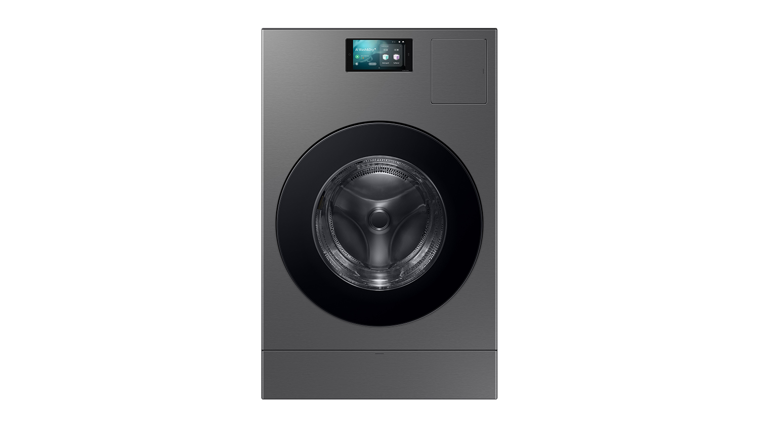 Samsung 18kg Front Loading Washing Machine & 10kg Heat Pump Dryer Combo - Dark Steel (Bespoke AI/WD18DB8995BZSA)