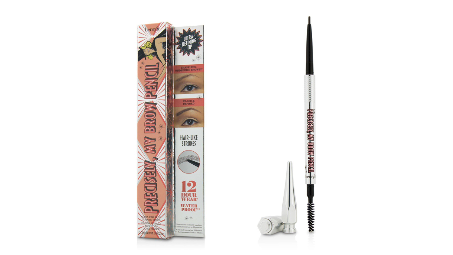 Benefit Precisely My Brow Pencil (Ultra Fine Brow Defining Pencil) - # 4 (Medium) - 0.08g/0.002oz