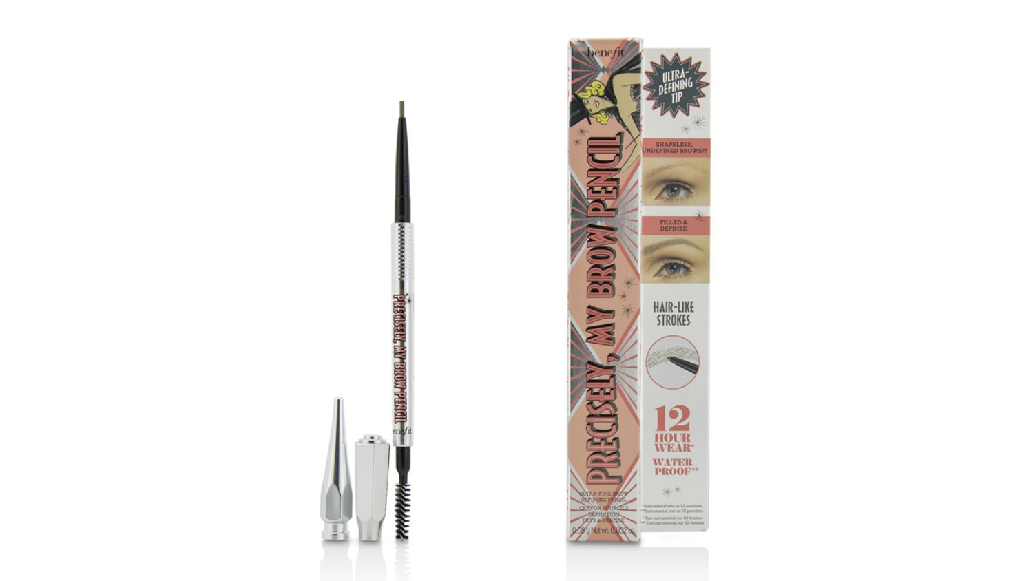 Benefit Precisely My Brow Pencil (Ultra Fine Brow Defining Pencil) - # 2 (Light) - 0.08g/0.002oz