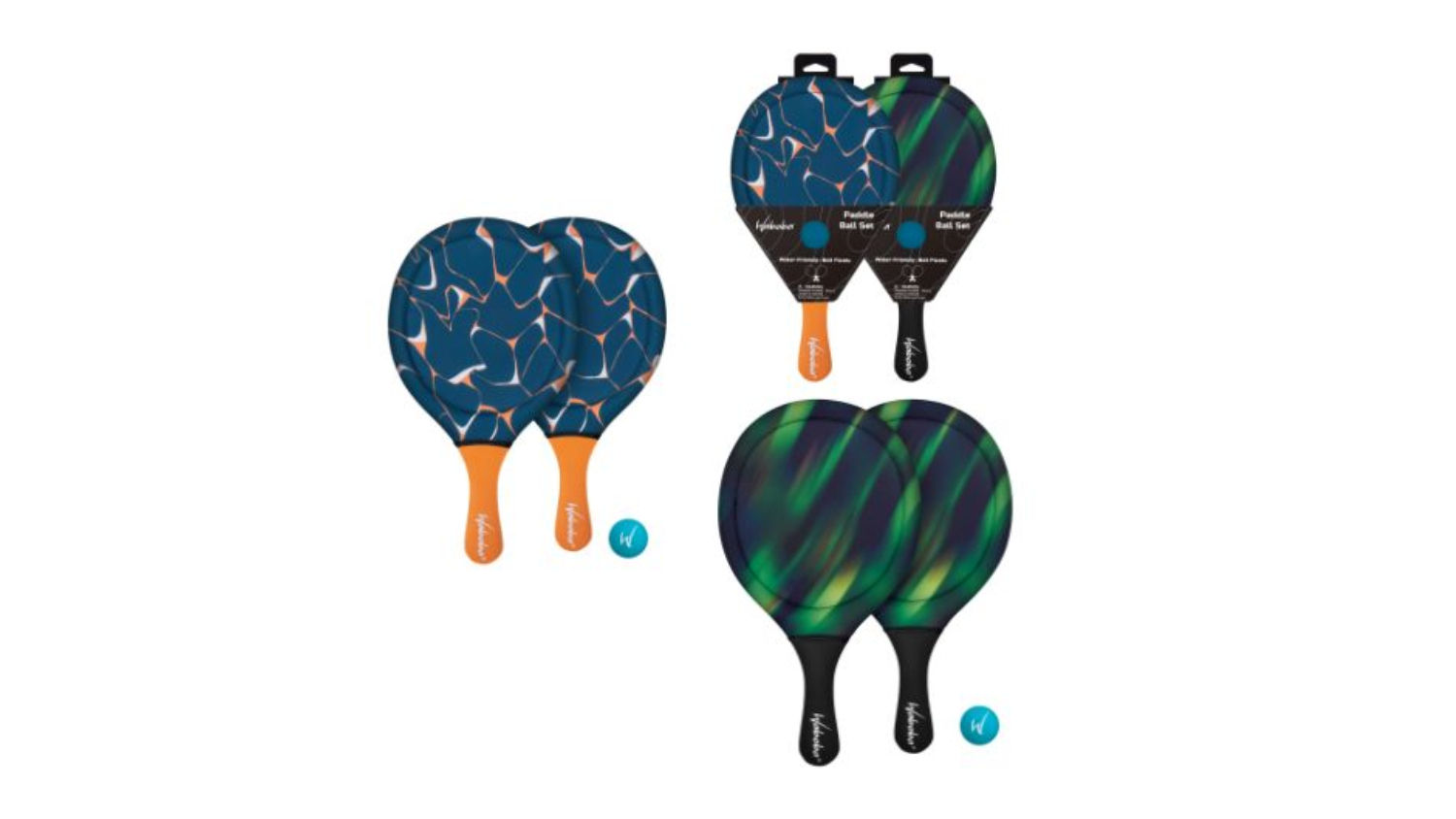 Waboba Beach Watersports Paddle & Ball Set
