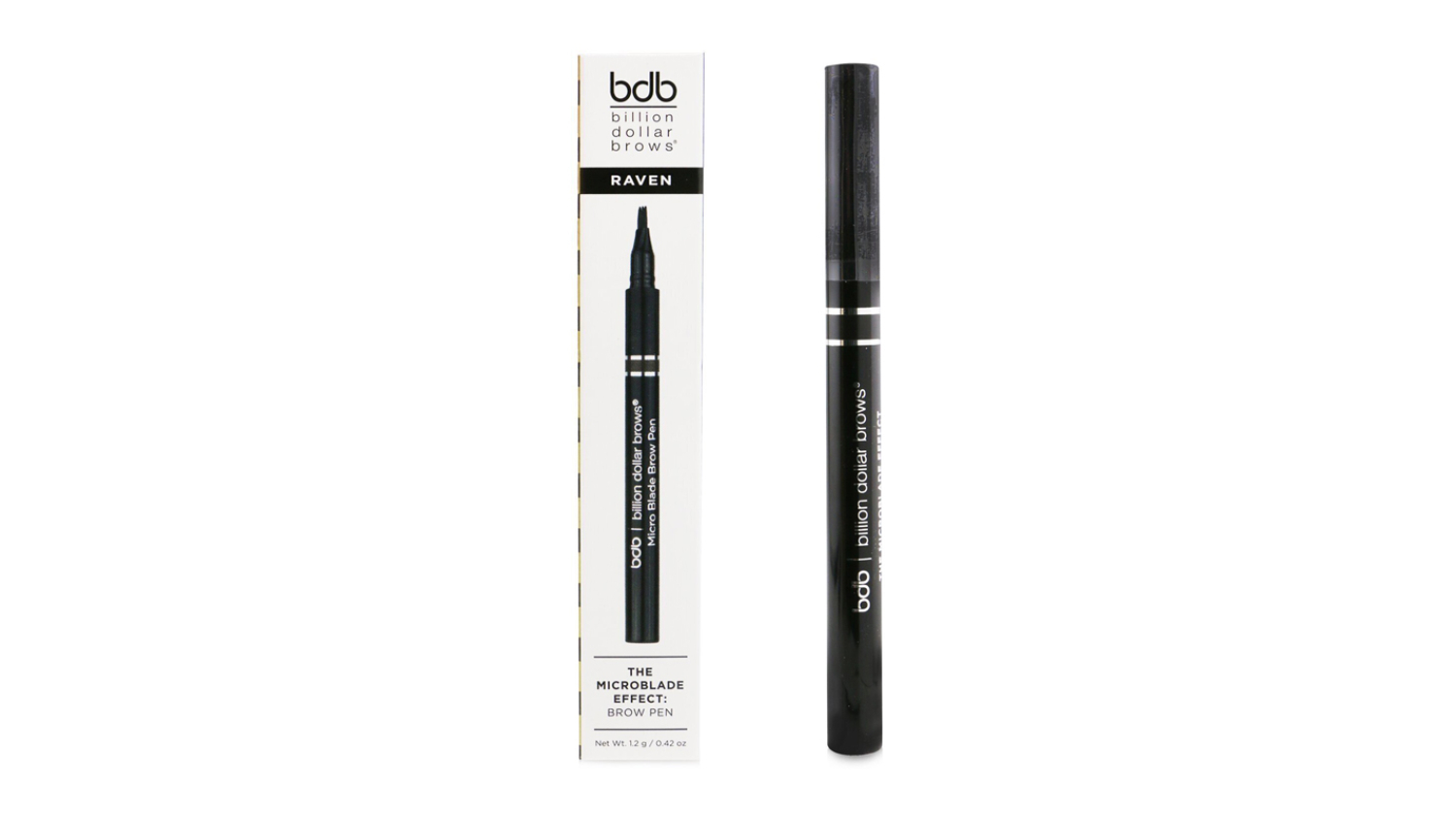Billion Dollar Brows The Microblade Effect: Brow Pen - # Raven - 1.2g/0.42oz