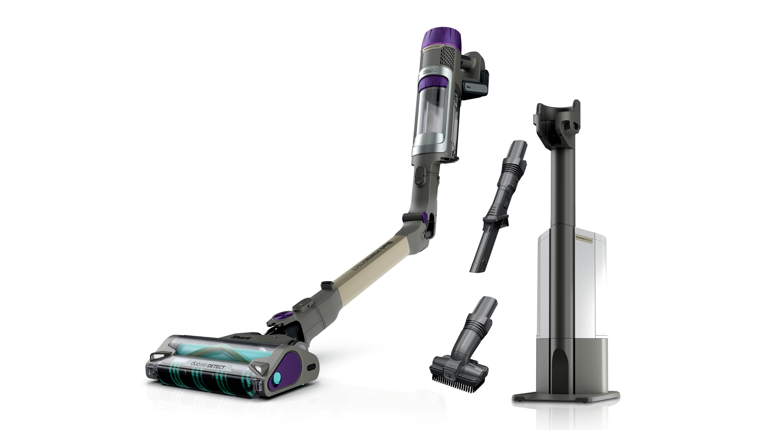 Shark PowerDetect Cordless Handstick Vacuum Cleaner with Auto Empty Dock - Brass (IP3251)