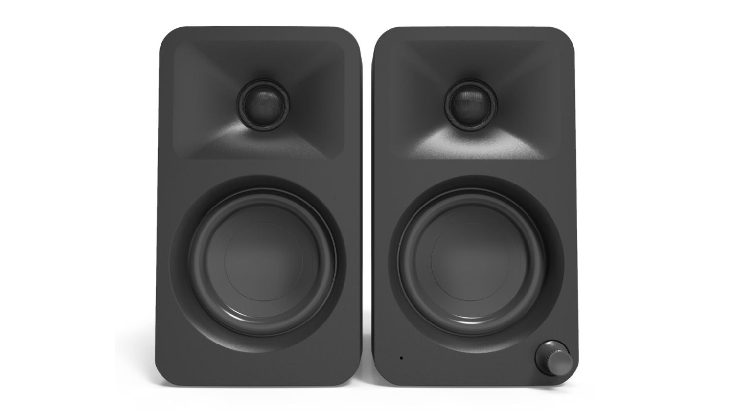 Kanto ORA 100W Powered Desktop Computer Speakers - Black