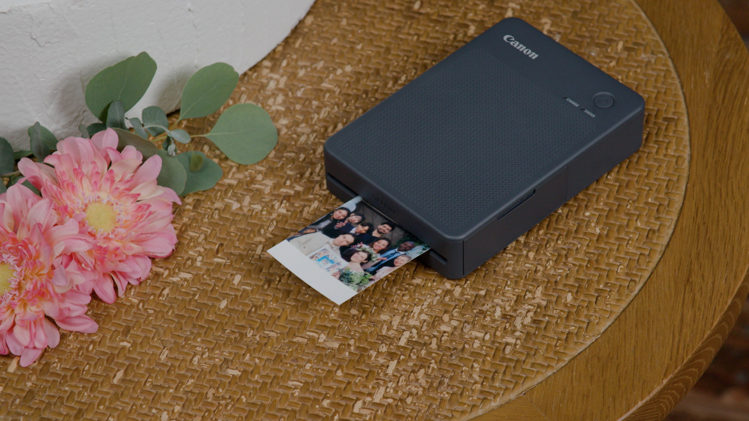 Canon Selphy Square QX20 72mm x 85mm Compact Photo Printer - Black