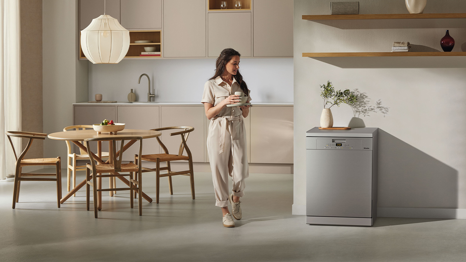 Miele 14 Place Setting Freestanding Dishwasher - CleanSteel (11587510)