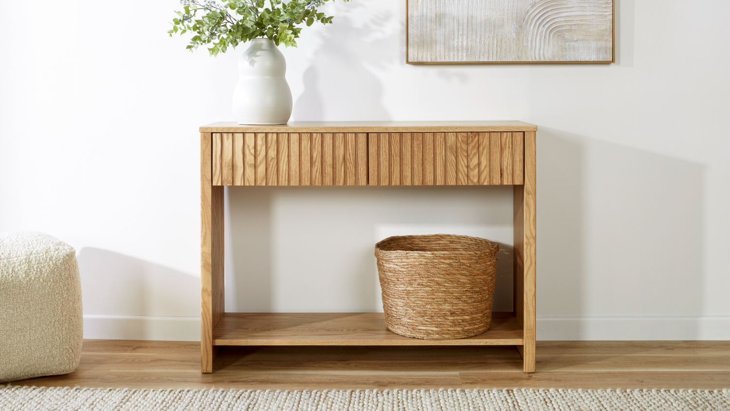 Kaizer 2 Drawer Hall Table