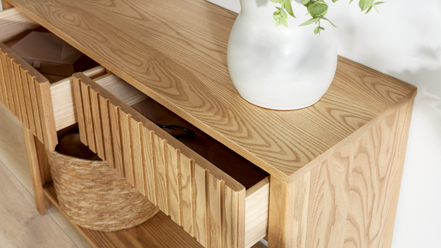 Kaizer 2 Drawer Hall Table