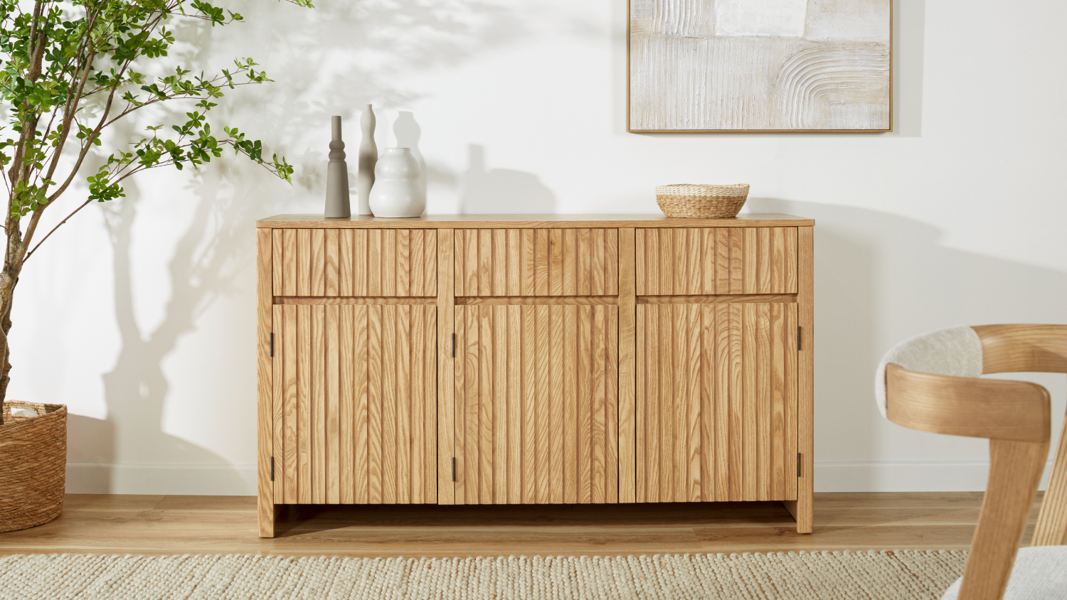 Kaizer 3 Drawer Buffet