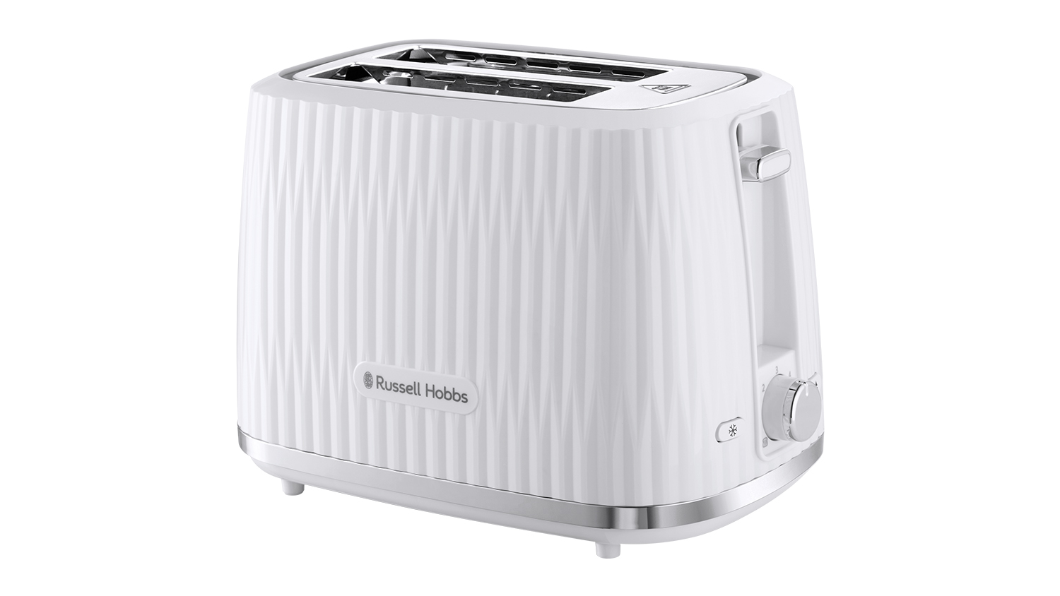 Russell Hobbs Eden 2 Slice Toaster - White (RHT2737WHT)