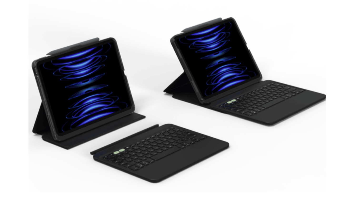 Zagg Pro Keys 2 Keyboard Case for Apple iPad Air 11" M2 - Black