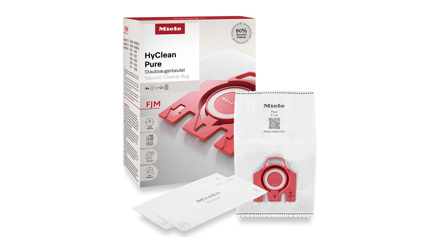 Miele Micro-Lined Disposable HEPA Synthetic Dust Bags For Vacuum Cleaners With E - Foto 3