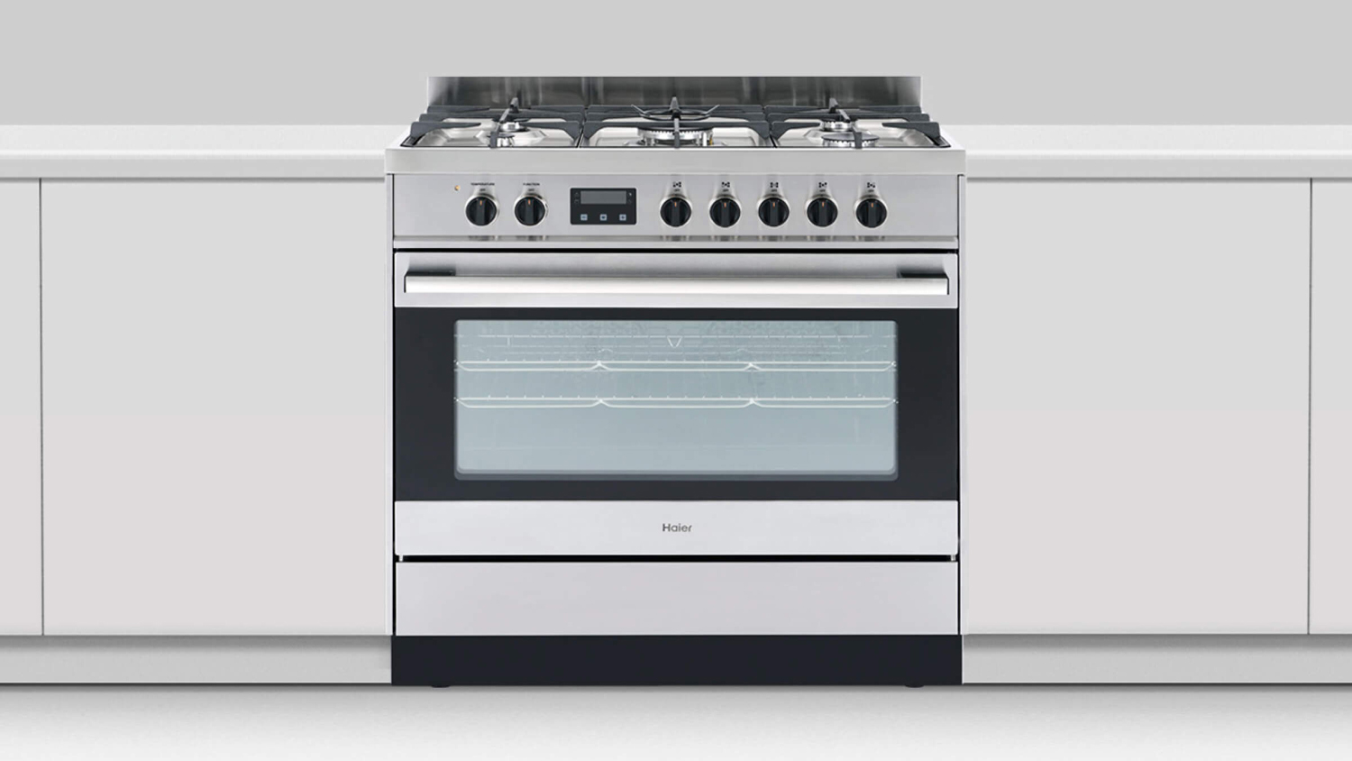 Haier 90cm Freestanding Oven w/ Gas Cooktop