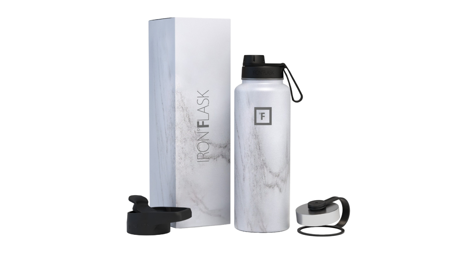 Iron Flask Stainless Steel VacuumInsulated Wide Mouth Water Bottle