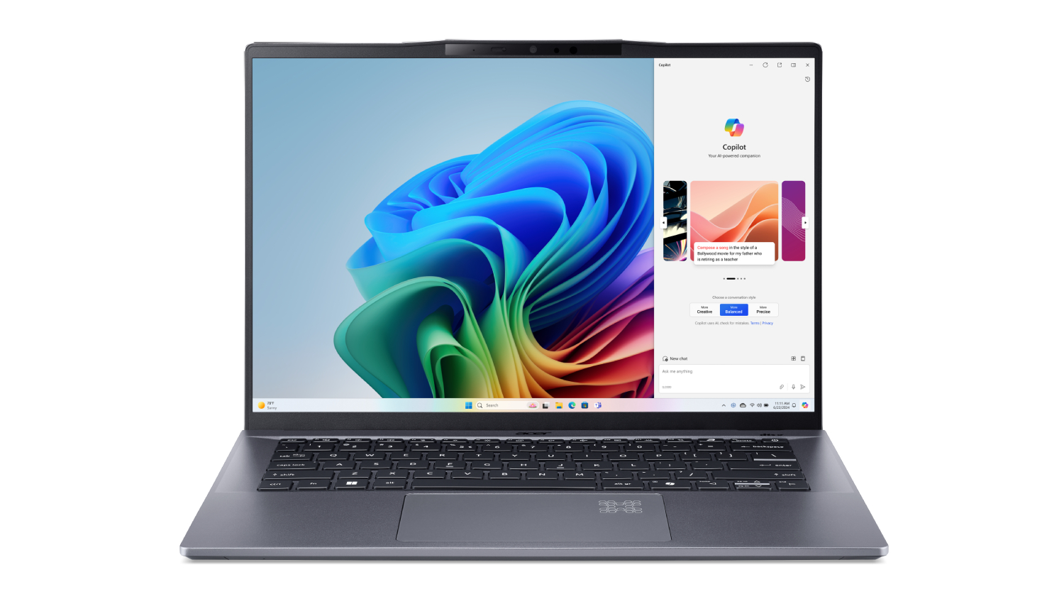 Acer Swift Go 14&quot; Laptop - Snapdragon X Plus 16GB-RAM 512GB-SSD Copilot+ PC (NX.KYXSA.001)