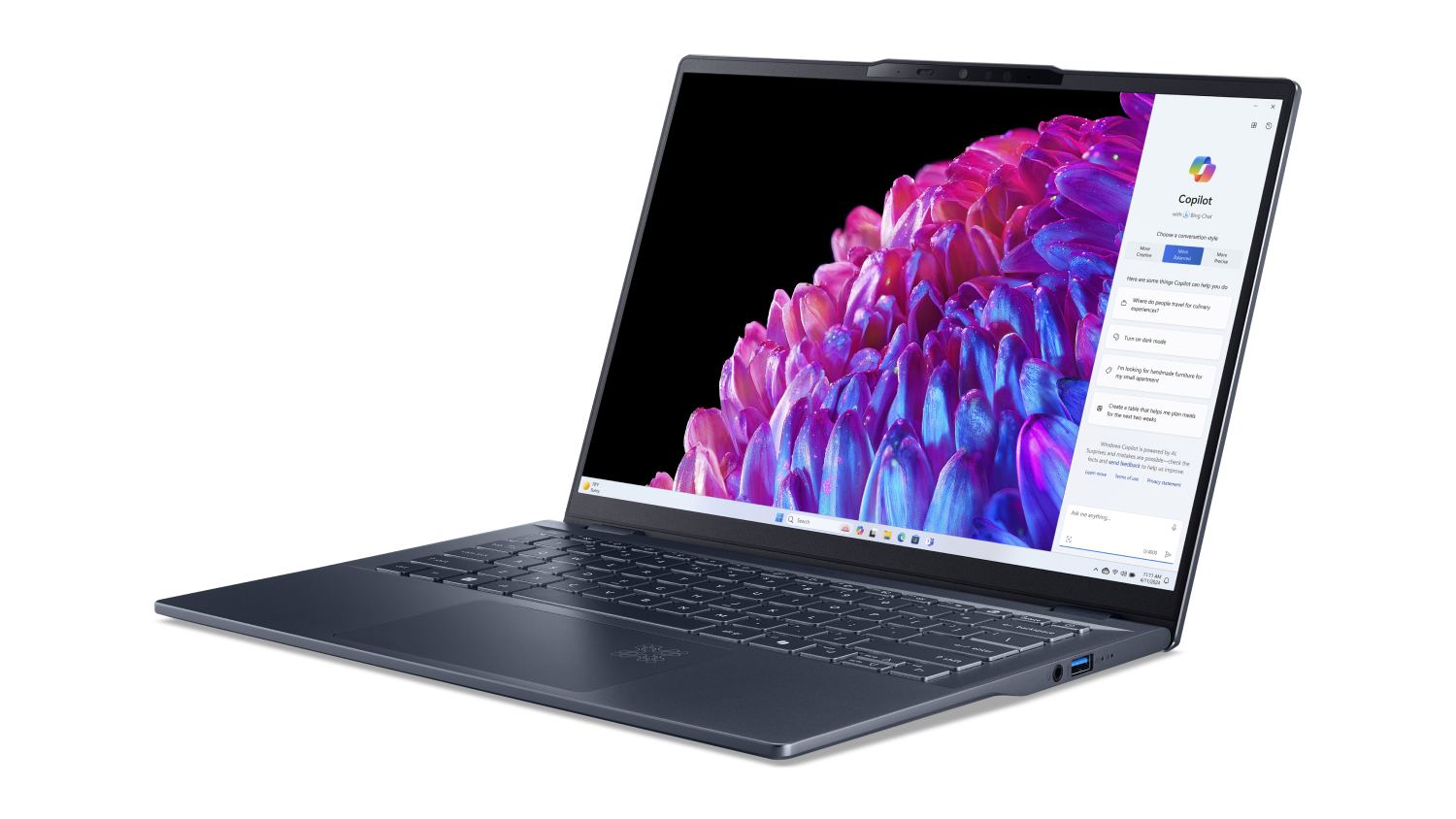 Acer Swift AI 14" Laptop - Intel Core Ultra 7 16GB-RAM 1TB-SSD Copilot+ PC (NX.J2KSA.003)